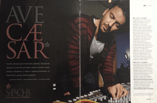 Cesare Cremonini intervista GQ